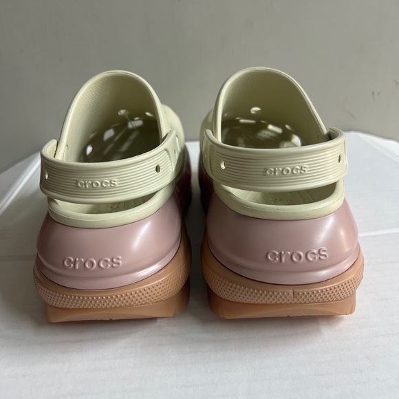 Crocs M7 W9 Mega crush tan colored dipped clog - Picture 3 of 4